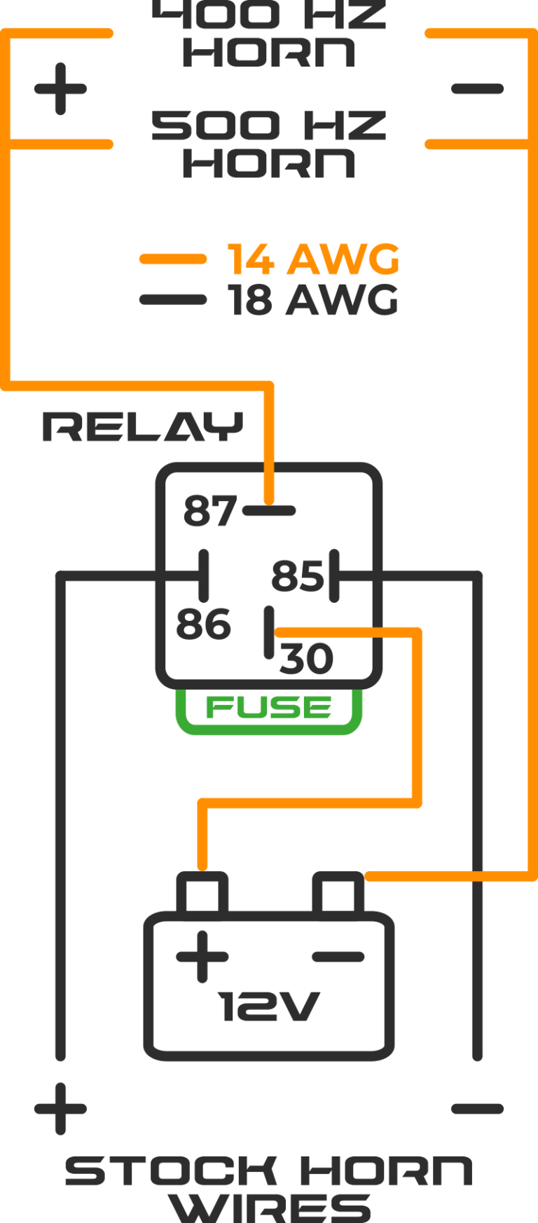 Dual Track Relay Kit Manual MotoHorn